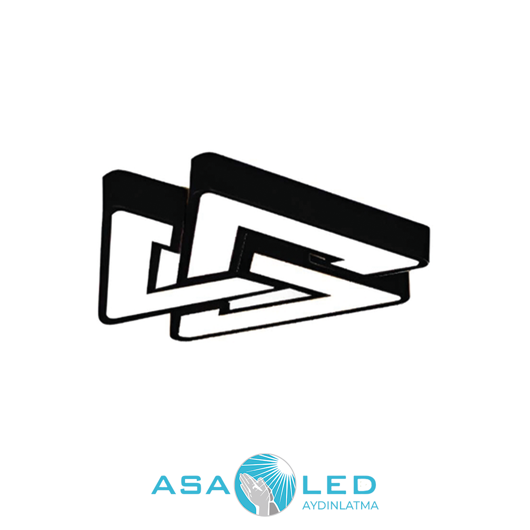 96W 3000K Günışığı 60x60cm Dekoratif Linear Led Avize