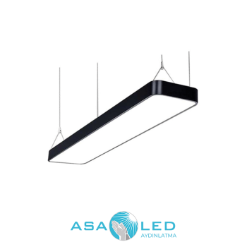 84W 3000K Günışığı 15x200cm Dekoratif Linear Led Avize