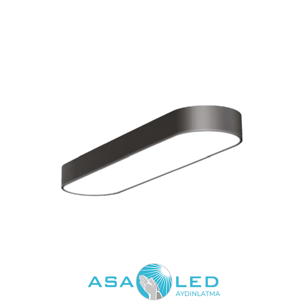 84W 3000K Günışığı 30x100cm Dekoratif Linear Led Avize