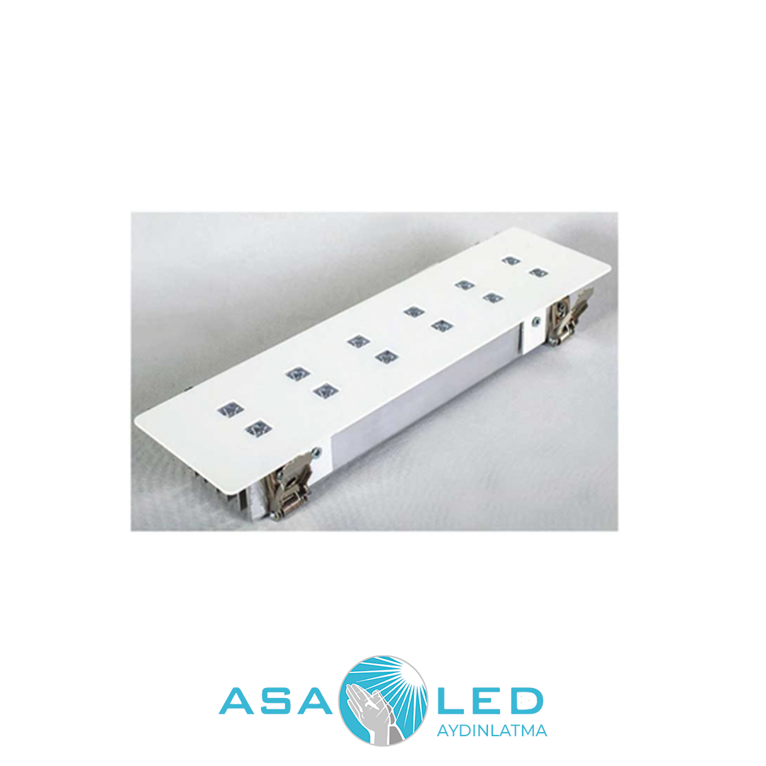 18W 12 Led Dikdörtgen Kuyumcu Armatürü