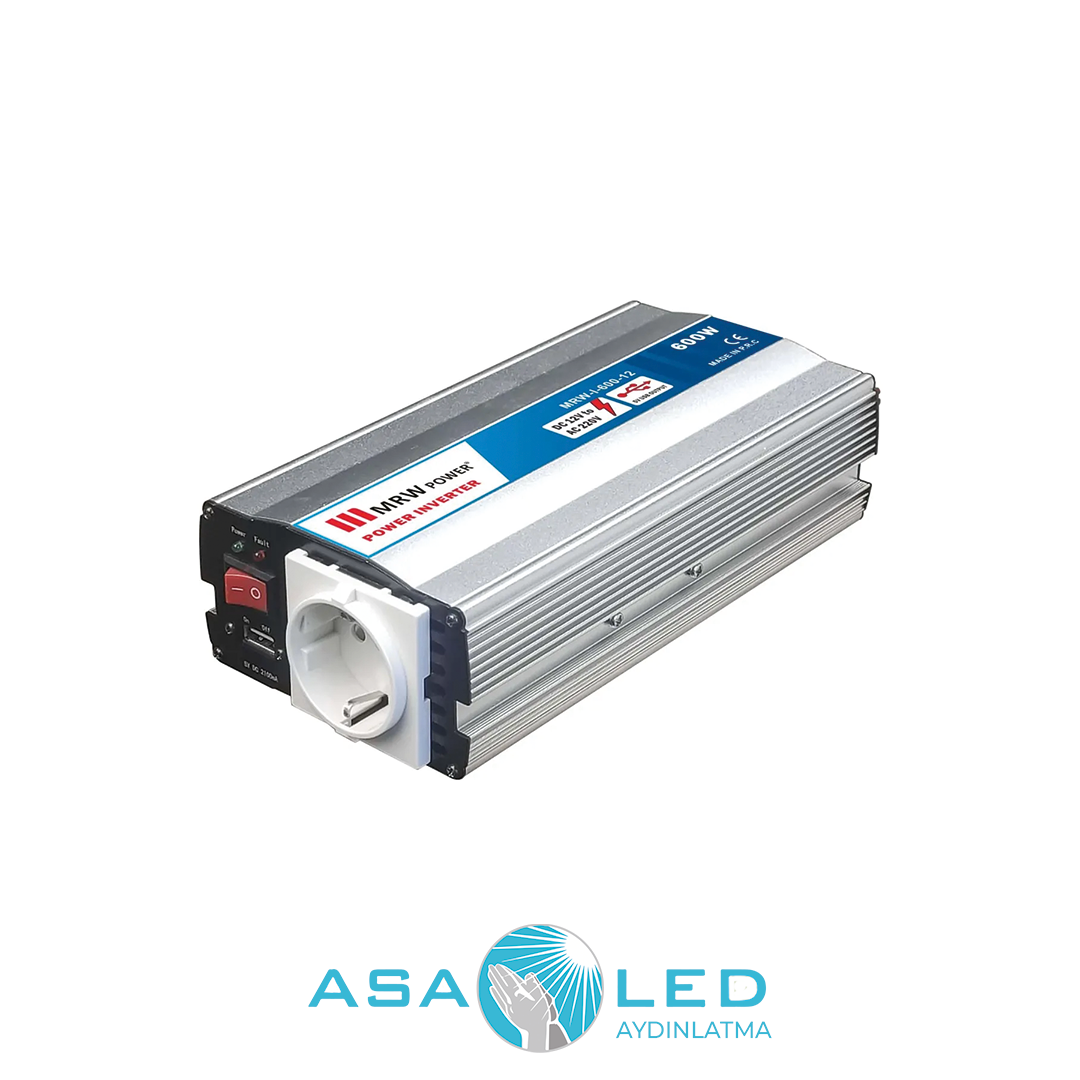 600W 12 VDC/220 VAC INVERTER MRW-I-600-12
