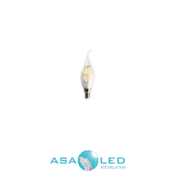 4W LED FİLAMENT KIVRIK BUJİ AMPUL