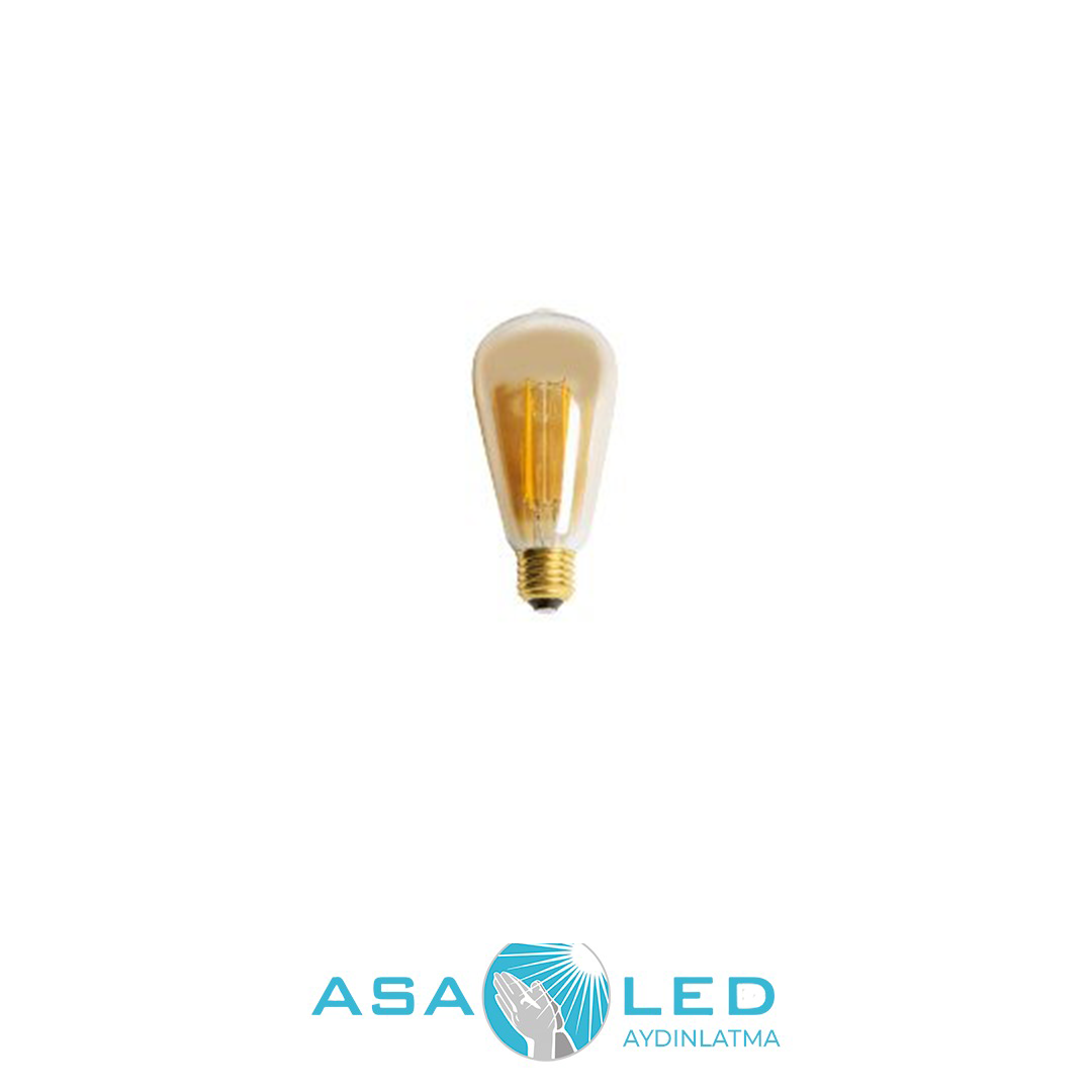 8W RUSTİK LED AMPUL (ST-64)