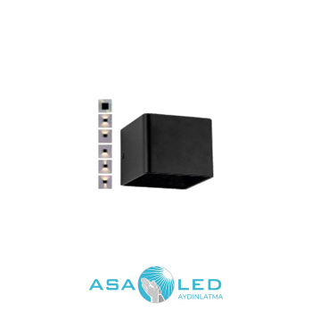 6W BAHAMA LED APLİK (DIŞ MEKAN)(AYARLANABİLİR IŞIK)