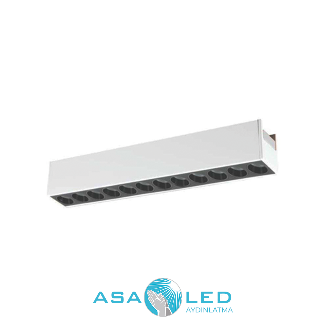 24W CORTEZ LED MAGNET ARMATÜR (BEYAZ KASA)