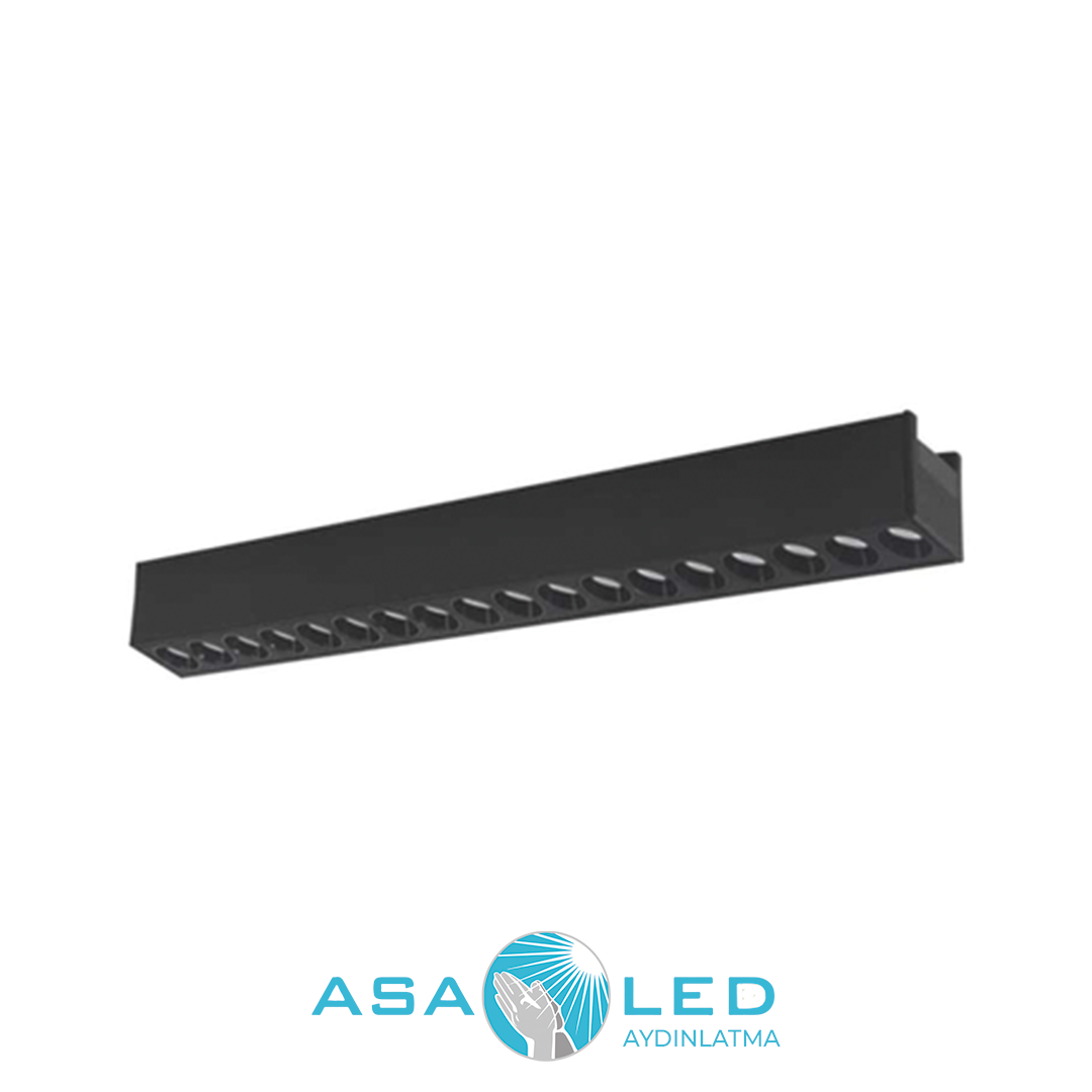 242W CORTEZ LED MAGNET ARMATÜR (SİYAH KASA)