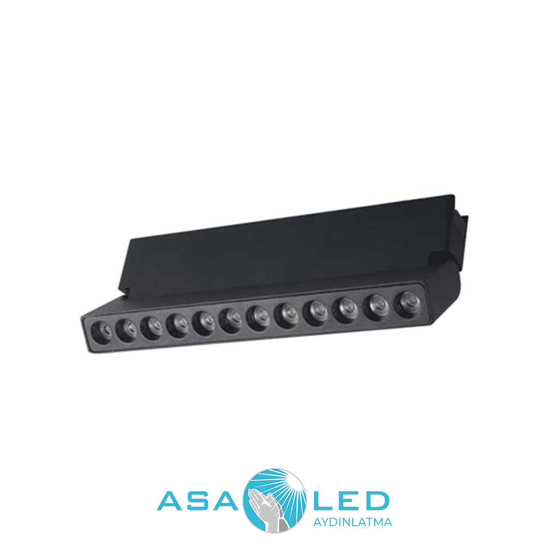 36W DANTE LED MAGNET ARMATÜR SİYAH KASA