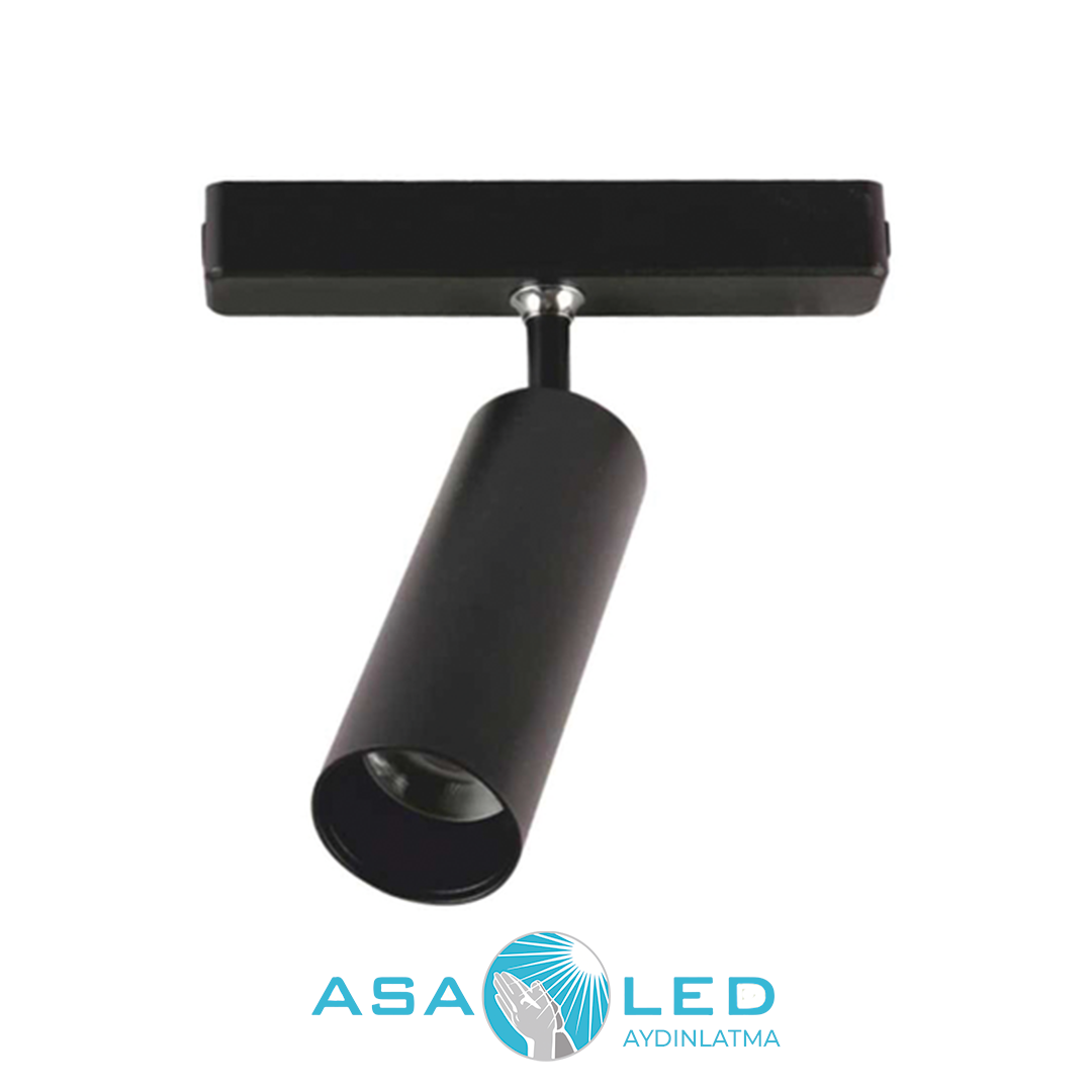15W FRANK LED MAGNET ARMATÜR (SİYAH KASA)