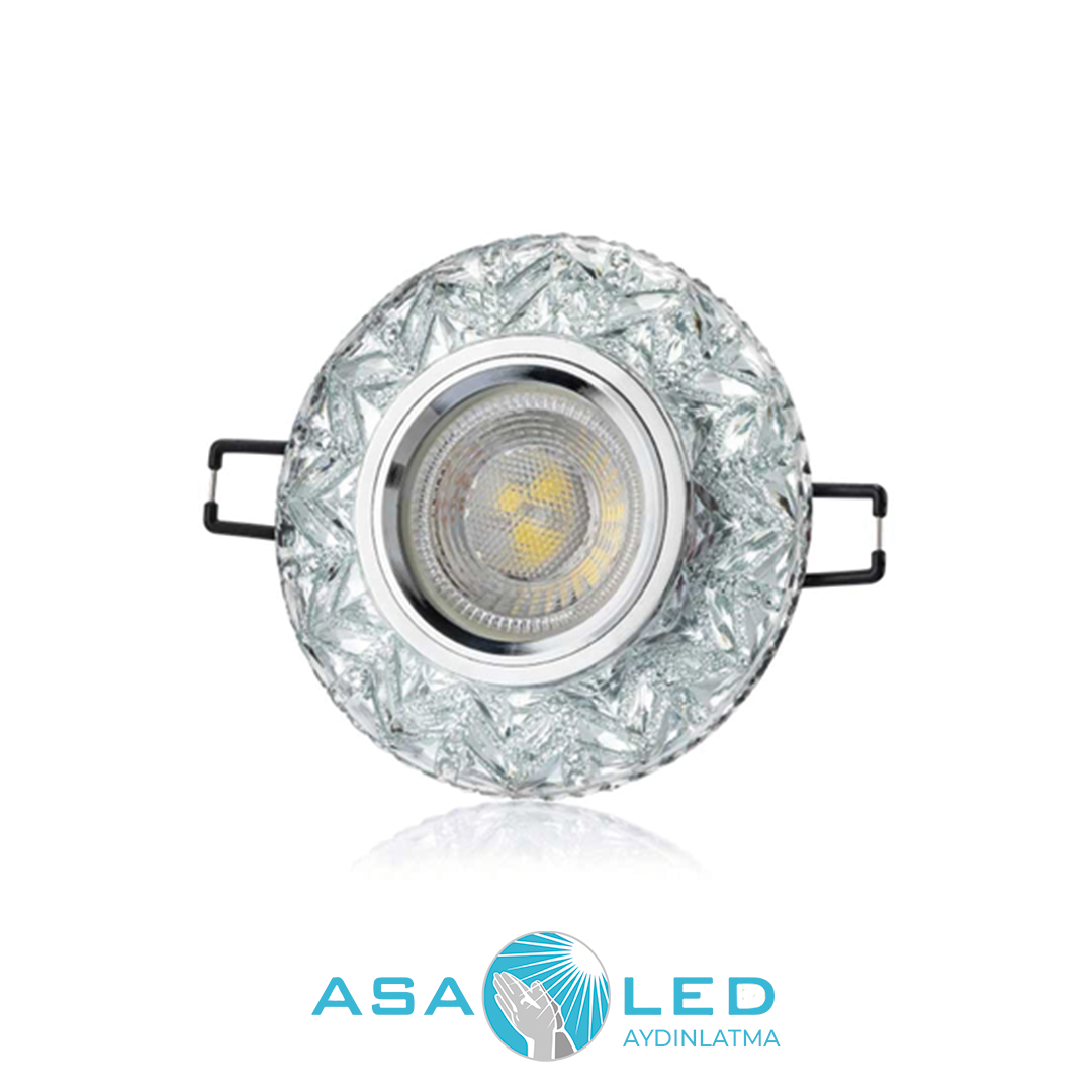 SİM DEKORATİF CAM SPOTLIGHT (LED EFEKTLİ)