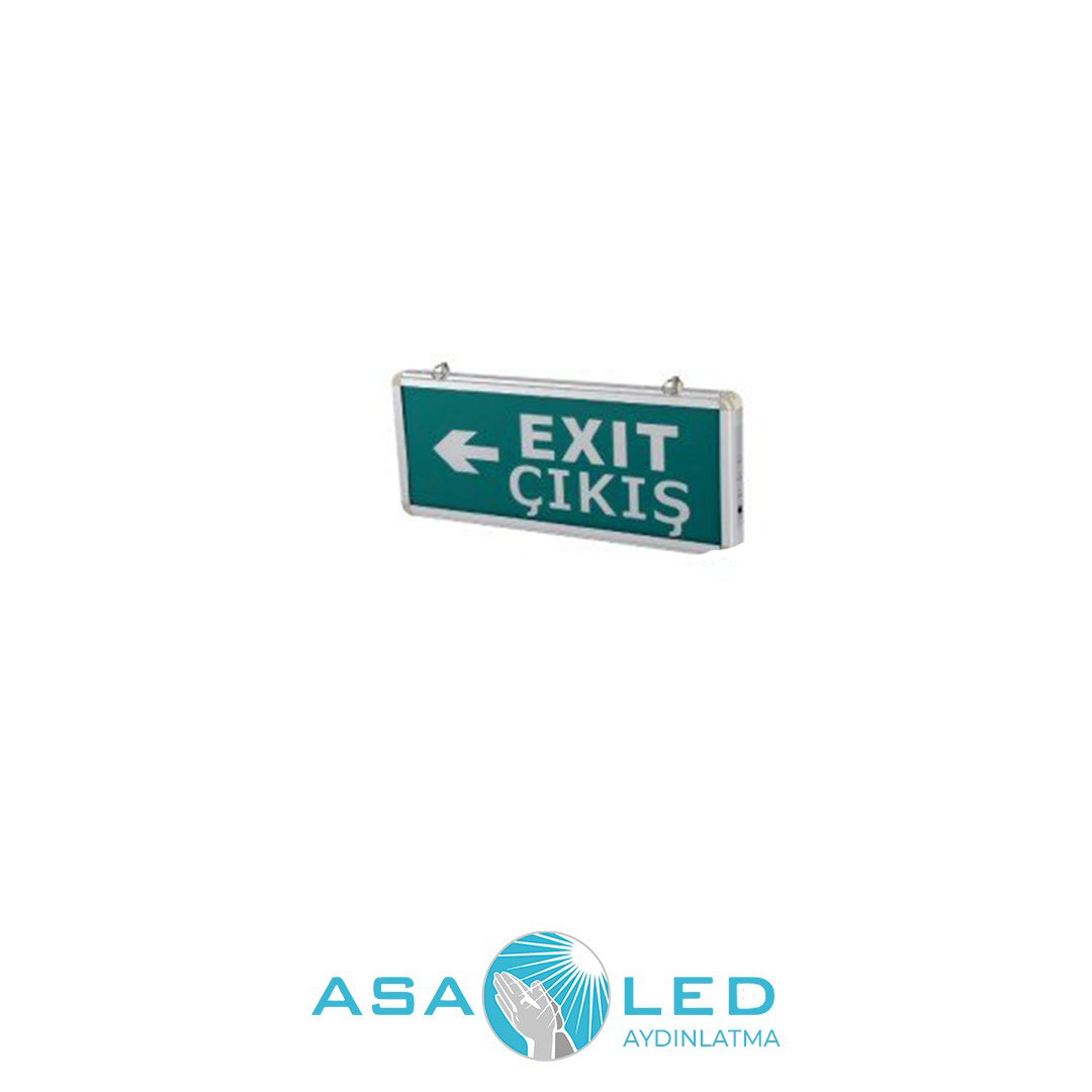 3W EXIT ÇIKIŞ ARMATÜRÜ LEDLİ