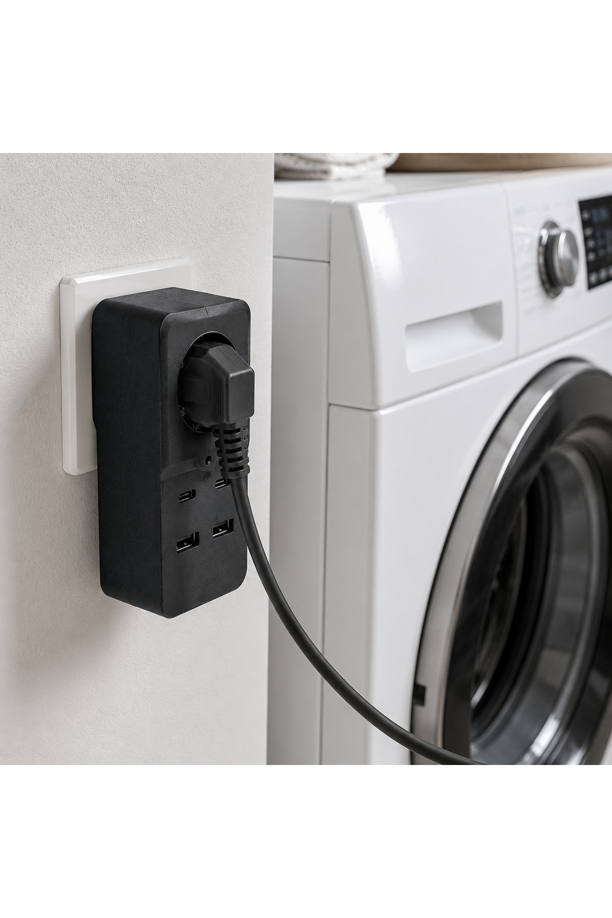 Winnboss Termal Akım Korumalı Priz – USB ve Type-C Çıkış Seçenekli