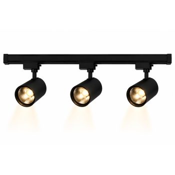 Noas 30W LED Ray Spot – Tekli / 3’lü / 4’lü Set, Siyah-Beyaz, 3000K/4000K/6500K