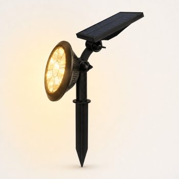 CATA Mila 18W Solar Bahçe Aydınlatması – IP65 Kazıklı Spot