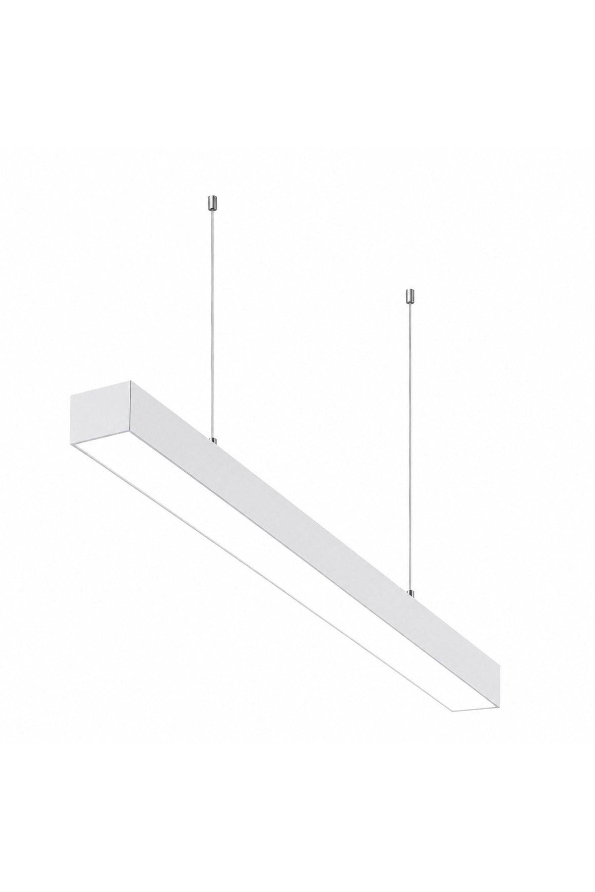 ASA Lineer LED Sarkıt Avize 100/120 cm – Siyah/Beyaz, 3000K/4000K/6500K