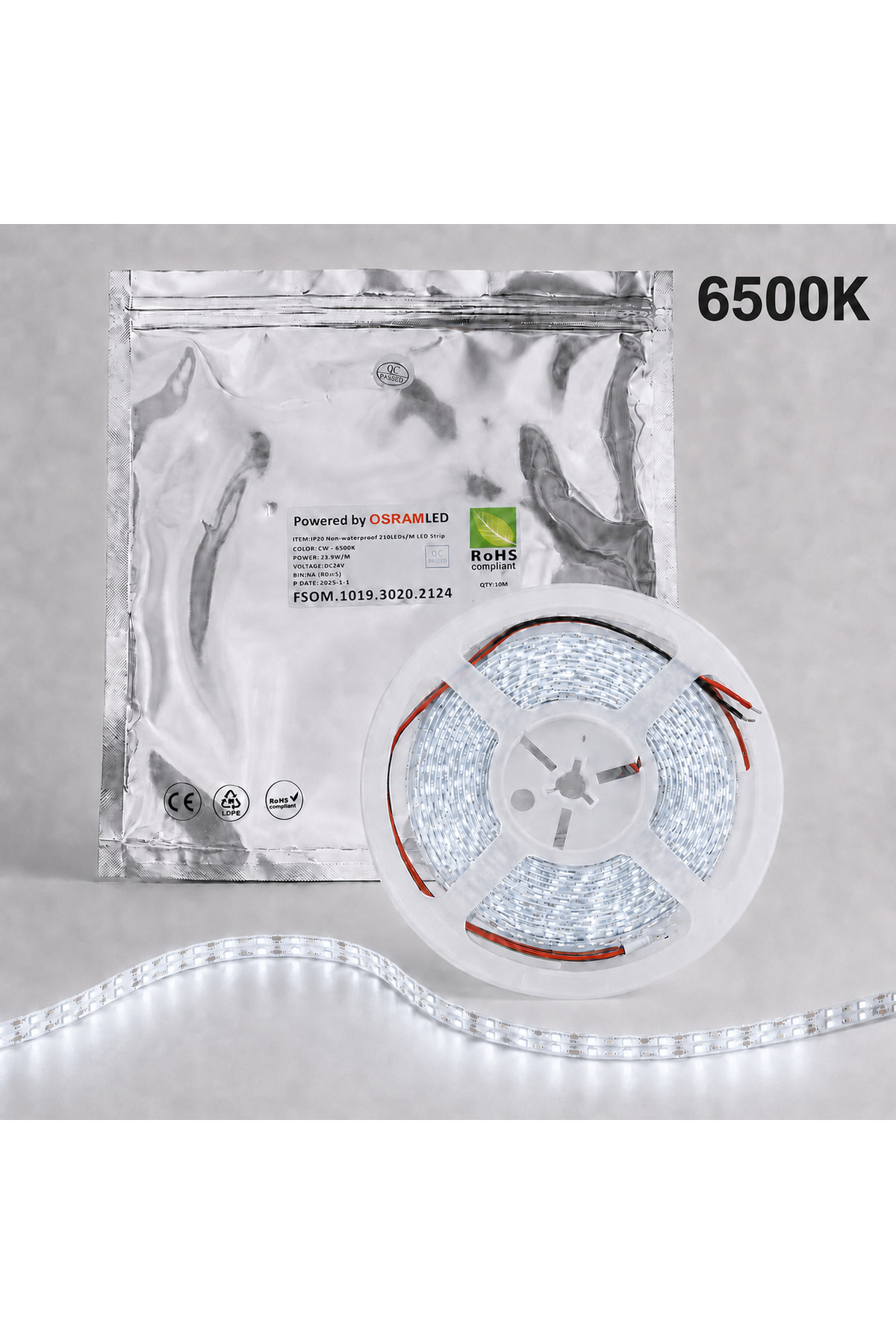 ASA OSRAM LED 5 Metre Dış Mekân Şerit LED – 60/120/210 LED/m, 2700K–6500K