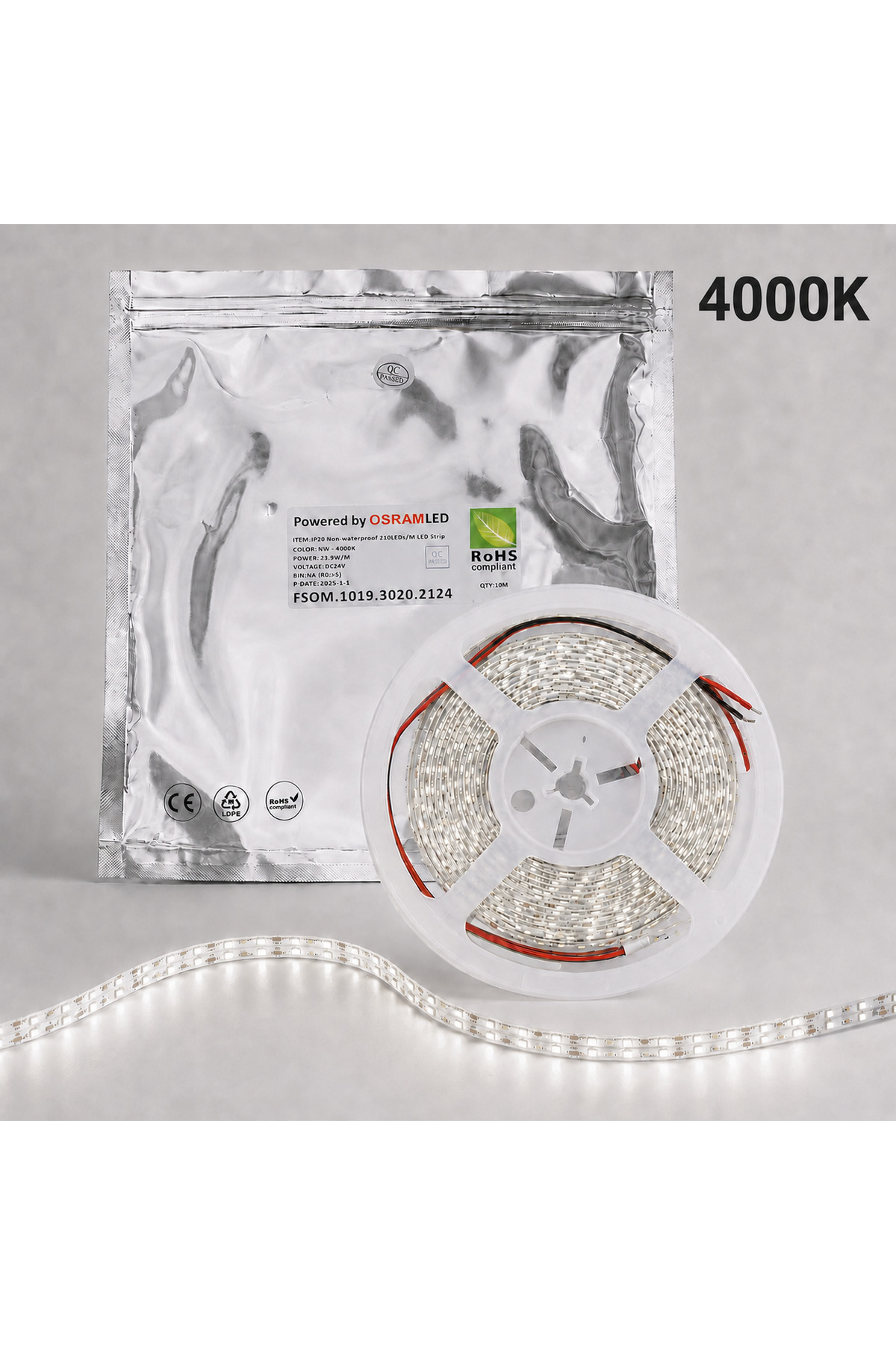 ASA OSRAM LED 5 Metre Dış Mekân Şerit LED – 60/120/210 LED/m, 2700K–6500K