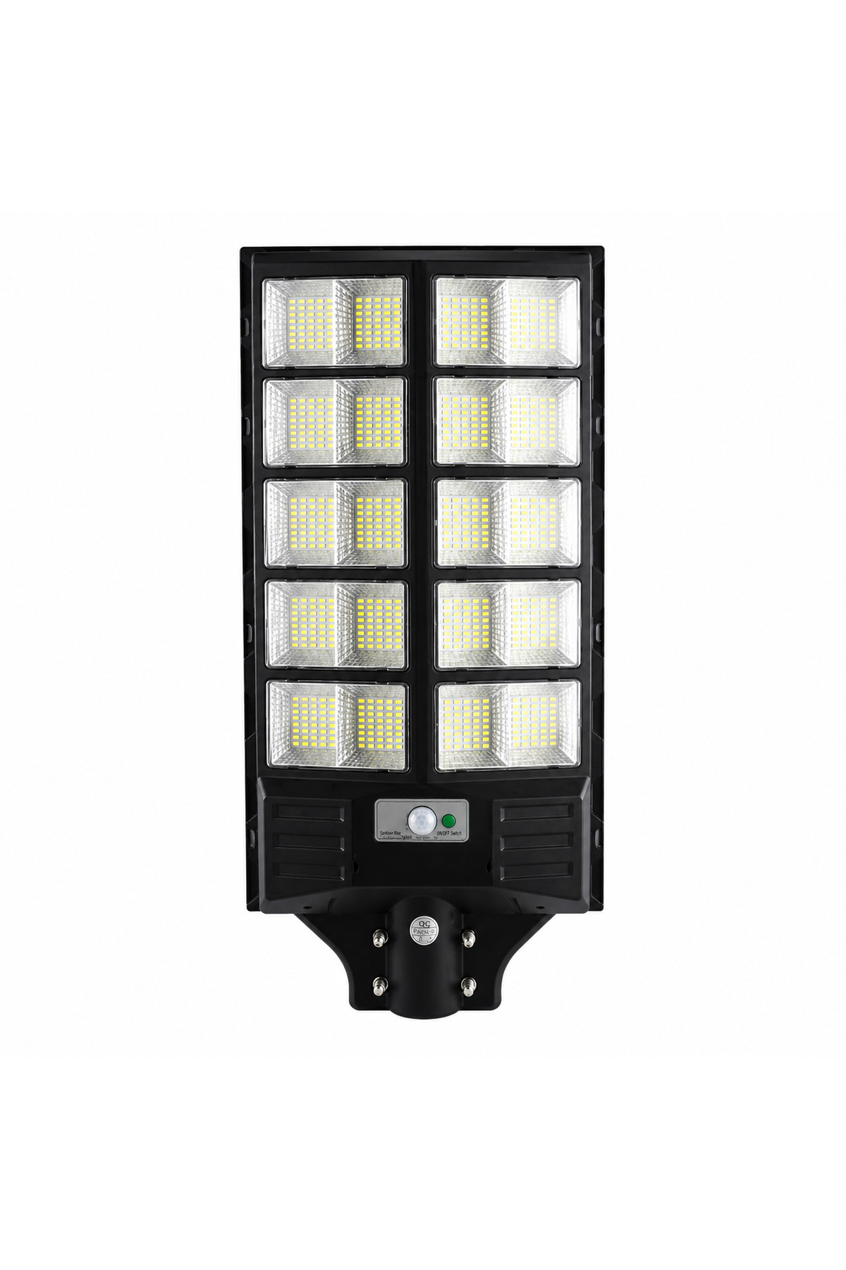 Hero 1200W Güneş Enerjili Sensörlü Solar LED Sokak Armatürü 6500K