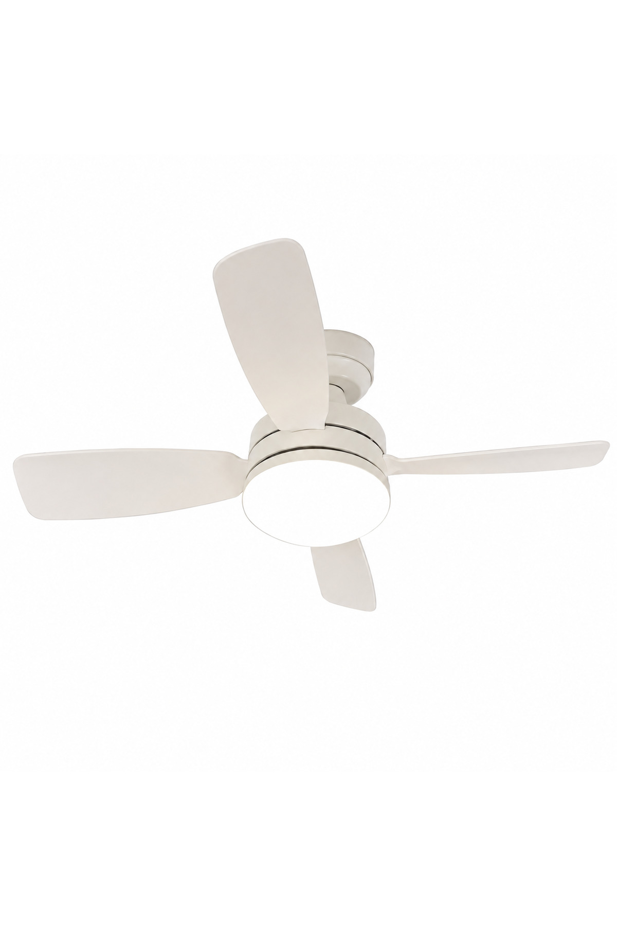 CT-1155 Karayel Duylu Fan Tavan Vantilatörü LED Ampul Kumandalı 3 Renk Dimmerli 4 Kanatlı 82W E27