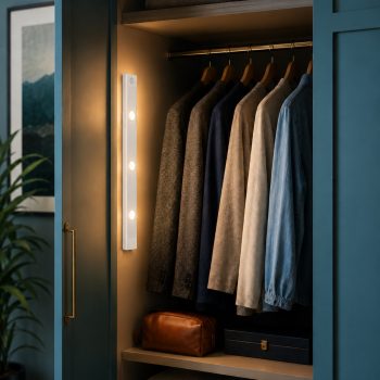 Lampist Bella Slim Cabinet 3W Hareket Sensörlü USB Şarjlı Dolap İçi LED – 40/60 cm