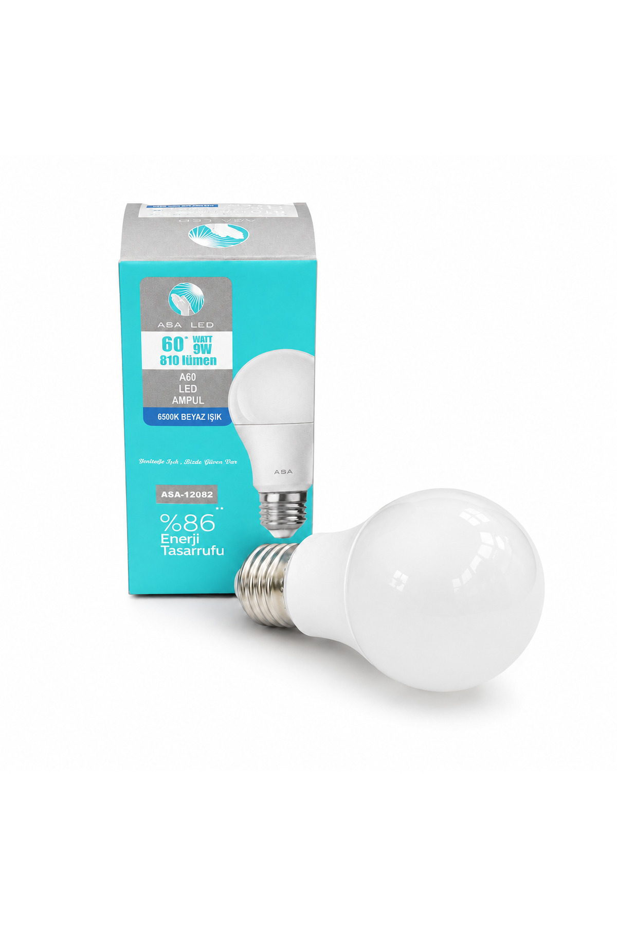 ASA LED 9W 810 Lümen E27 Ampul – 4’lü / 10’lu / 100’lü – 3000K / 6500K