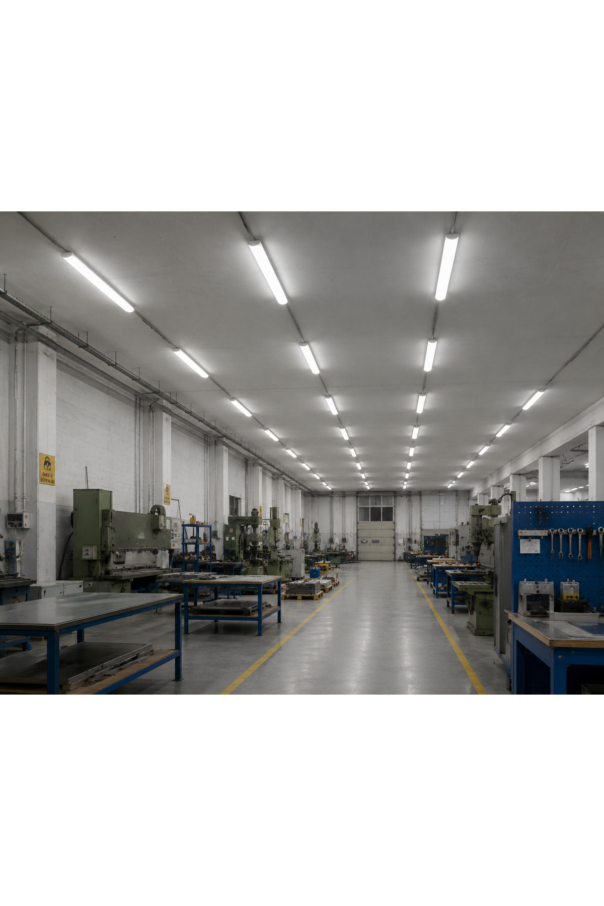 120 cm 80W Kristal LED Bant Armatür 6500K – 4’lü / 6’lı / 10’lu Paket