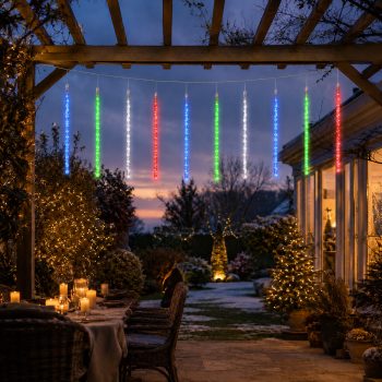 ASA Yılbaşı Süsü 10’lu 50 cm Meteor Yağmur Şelale Çubuk LED 3 Metre